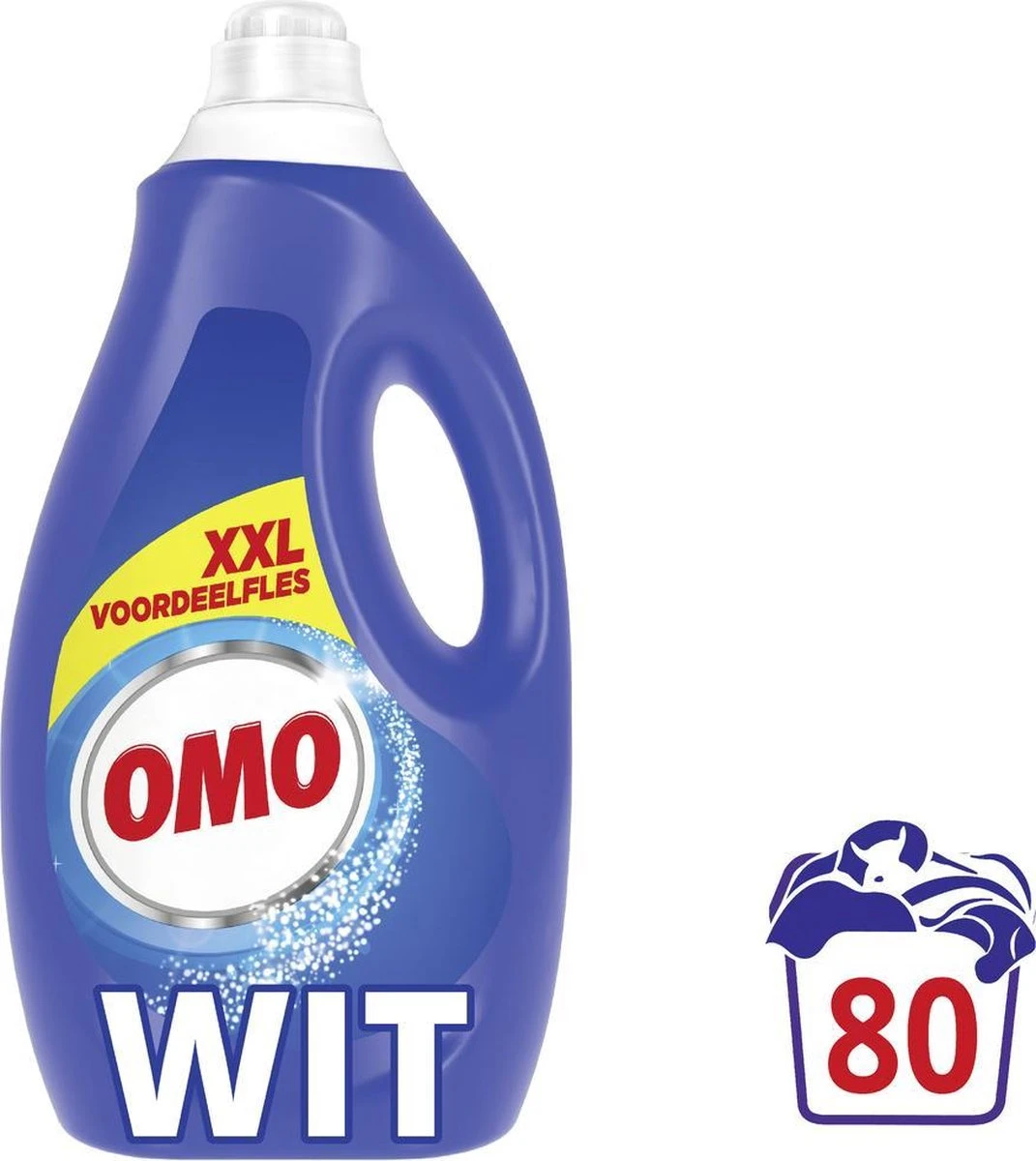 Omo Wit XXL Vloeibaar Wasmiddel - 80 Wasbeurten - Voordeelfles 6 Omo Wit XXL Vloeibaar Wasmiddel - 80 Wasbeurten - Voordeelfles - Afbeelding 4