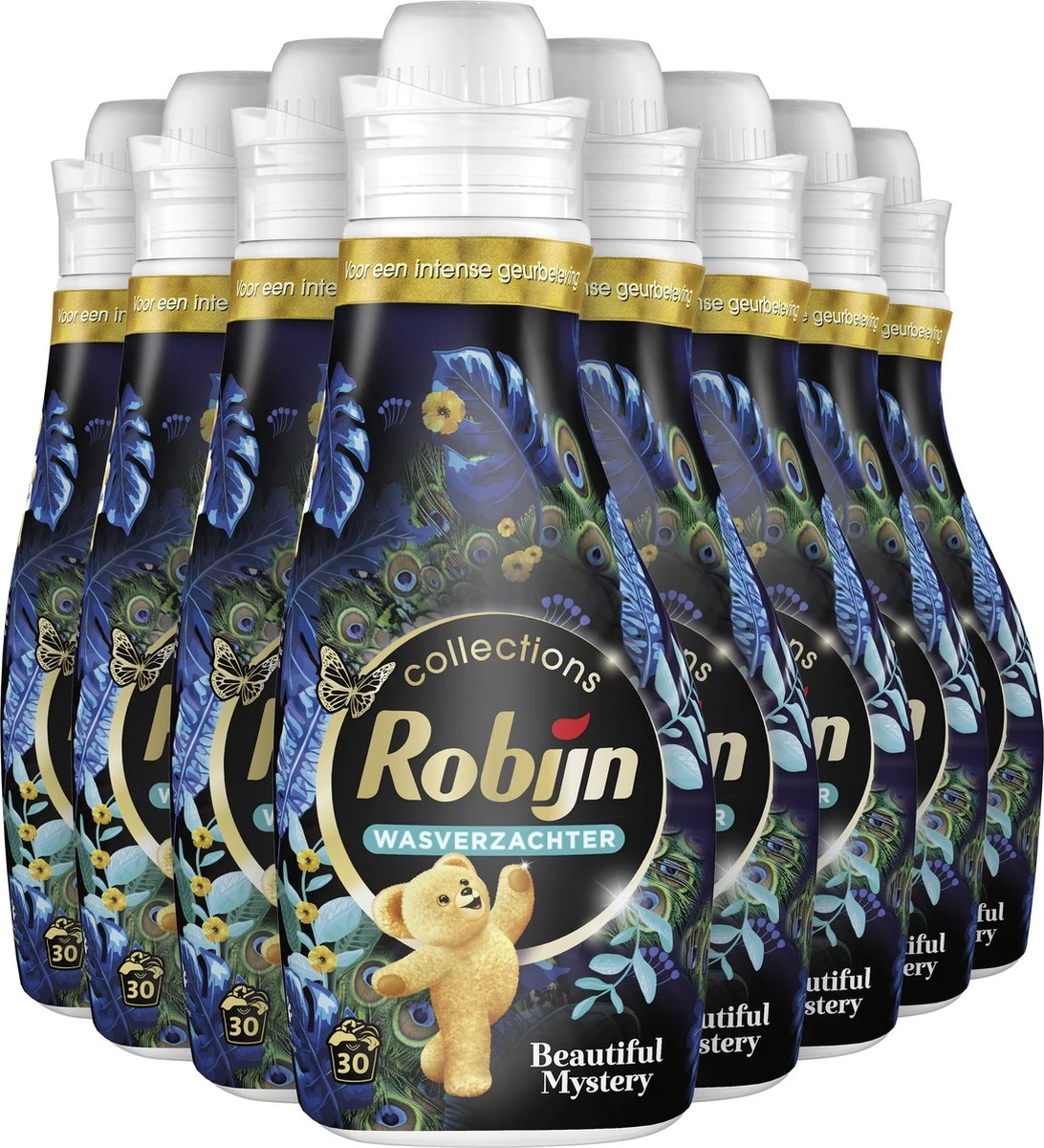 Robijn Collections Beautiful Mystery Wasverzachter - 8 X 30 Wasbeurten - Voordeelverpakking 5 Robijn Collections Beautiful Mystery Wasverzachter - 8 X 30 Wasbeurten - Voordeelverpakking - Afbeelding 3