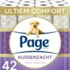 Page Toiletpapier - 42 Rollen - Kussenzacht Wc Papier (3-laags) - Voordeelverpakking -Dagelijkse Benodigdheden Winkel 1095x1200