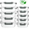 Formilo Meal Prep Bakjes - Lekvrije Vershoudbakjes - Diepvriesbakjes - Luchtdicht - BPA Vrij - Glas - 10 Stuks 2 Formilo Meal Prep Bakjes - Lekvrije Vershoudbakjes - Diepvriesbakjes - Luchtdicht - BPA Vrij - Glas - 10 Stuks -Dagelijkse Benodigdheden Winkel 1149x1200