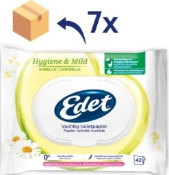 Edet Kamille Vochtig Wc Papier - 7 Stuks - Met Natuurlijke Kamille Extracten 7 Edet Kamille Vochtig Wc Papier - 7 Stuks - Met Natuurlijke Kamille Extracten -Dagelijkse Benodigdheden Winkel 1158x1200