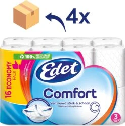 Edet Comfort - 3-laags Wc Papier - 64 Rollen -Dagelijkse Benodigdheden Winkel 1192x1200 3