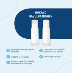 NoCalc Navulpatronen - 2 Stuks - Gebruik I.c.m. Electronic Sensor - Waterontharder - Waterontkalker 9 NoCalc Navulpatronen - 2 Stuks - Gebruik I.c.m. Electronic Sensor - Waterontharder - Waterontkalker -Dagelijkse Benodigdheden Winkel 1196x1200 1