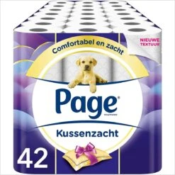 Page Toiletpapier - 42 Rollen - Kussenzacht Wc Papier (3-laags) - Voordeelverpakking -Dagelijkse Benodigdheden Winkel 1198x1200 9