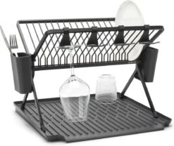 Brabantia SinkSide Afdruiprek - Inklapbaar - Dark Grey -Dagelijkse Benodigdheden Winkel 1200x1010