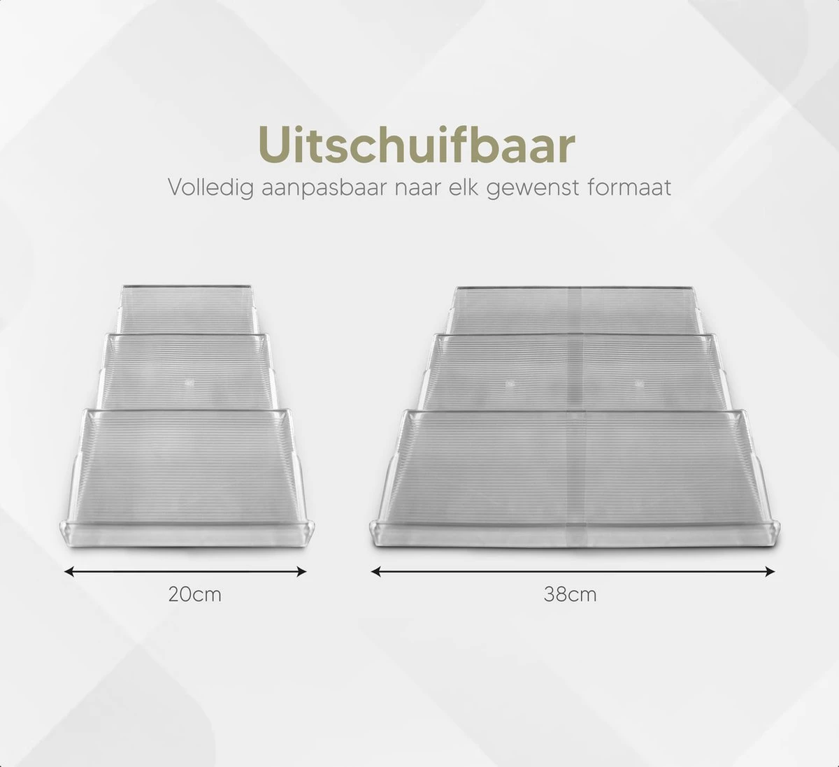 Johannes & Co - 2 Set Kruidenrek Voor Lade - Keuken Organizer - Kruiden Organizer 4 Johannes & Co - 2 Set Kruidenrek Voor Lade - Keuken Organizer - Kruiden Organizer - Afbeelding 2