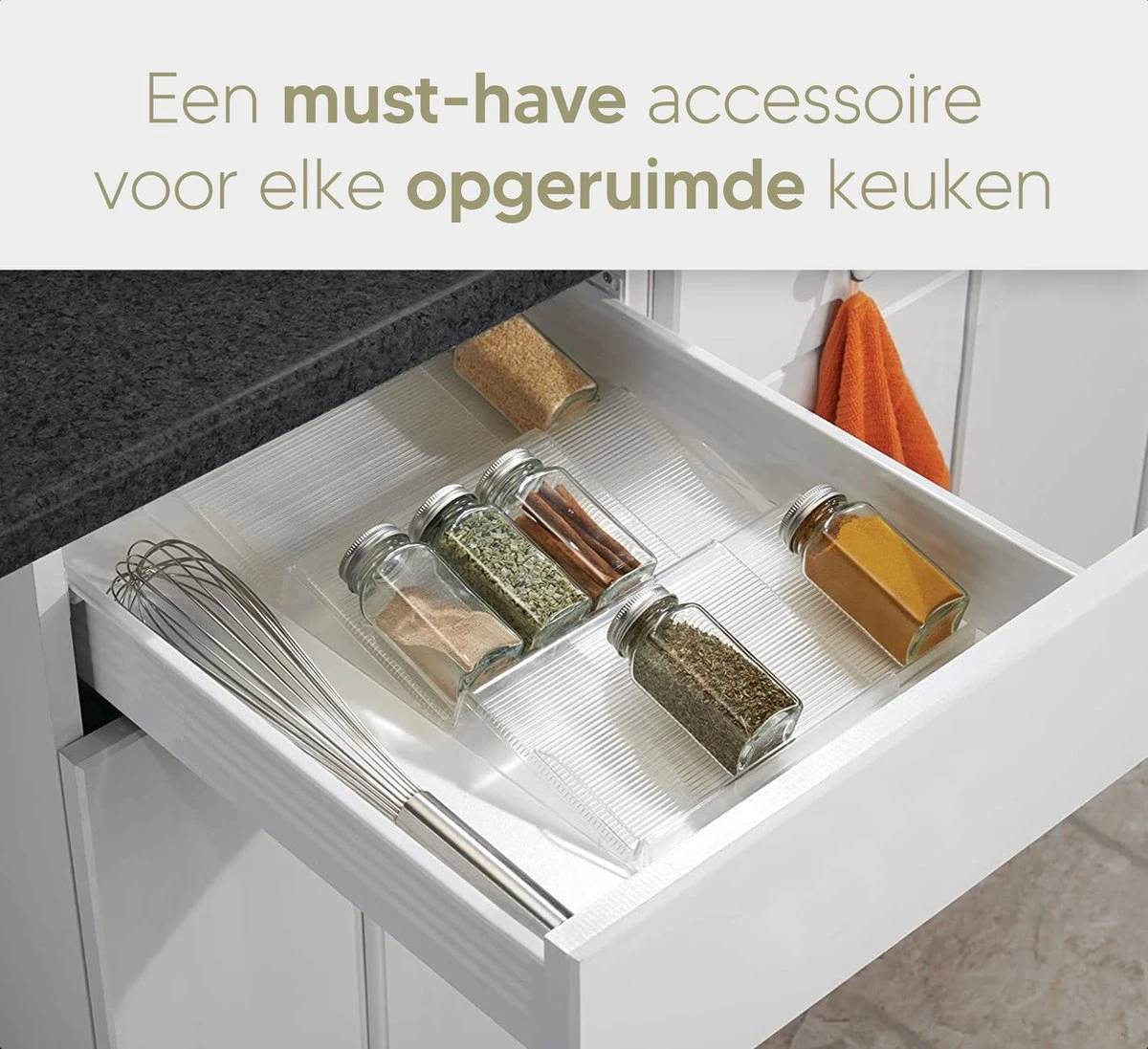 Johannes & Co - 2 Set Kruidenrek Voor Lade - Keuken Organizer - Kruiden Organizer 8 Johannes & Co - 2 Set Kruidenrek Voor Lade - Keuken Organizer - Kruiden Organizer - Afbeelding 6