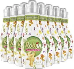 Robijn Floral Morning Wasverzachter - 8 X 30 Wasbeurten - Voordeelverpakking