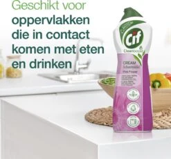 Cif CleanBoost Cream Pink Schuurmiddel - 8 X 750 Ml - Voordeelverpakking -Dagelijkse Benodigdheden Winkel 1200x1118 2