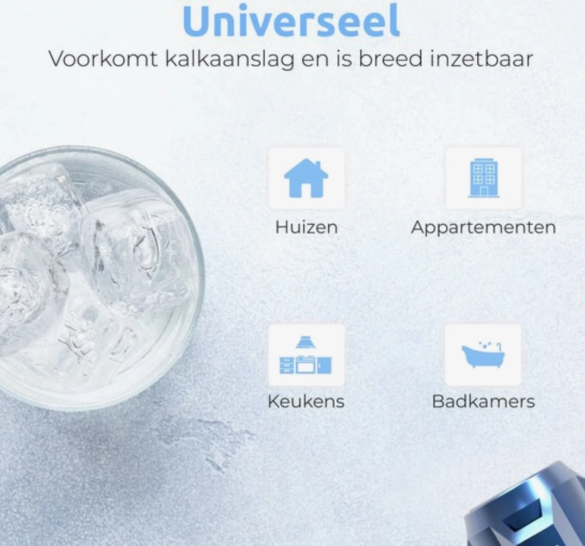 Magnetische Waterontharder 15.000 Gauss - Professionele Waterontharder Magneet - Waterontkalker Waterleiding - Blauw - Anti Kalk 11 Magnetische Waterontharder 15.000 Gauss - Professionele Waterontharder Magneet - Waterontkalker Waterleiding - Blauw - Anti Kalk - Afbeelding 9