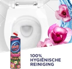 Glorix WC Powergel Toiletreiniger Pink Flower - 6 X 750 Ml - Voordeelverpakking -Dagelijkse Benodigdheden Winkel 1200x1147 1
