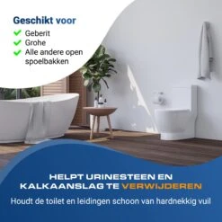 Witte Toiletblokjes Voor Inbouwreservoir Voor O.a Geberit En Grohe - 25 Stuks - Met Lavendel - Vlekvrij - Stortbakblokjes 15 Witte Toiletblokjes Voor Inbouwreservoir Voor O.a Geberit En Grohe - 25 Stuks - Met Lavendel - Vlekvrij - Stortbakblokjes -Dagelijkse Benodigdheden Winkel 1200x1200 312