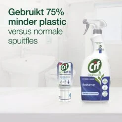 Cif CleanBoost Power & Shine Badkamer Spray - 6 X 750 Ml - Voordeelverpakking -Dagelijkse Benodigdheden Winkel 1200x1200 334