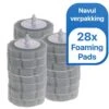 RevoBrush 28x Crystal Clean Foaming Pads Navulling - WC Borstel Met Houder Vrijstaand -Dagelijkse Benodigdheden Winkel 1200x1200 382