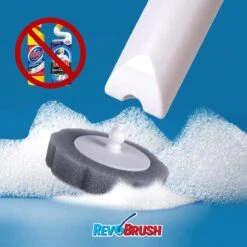 RevoBrush 28x Crystal Clean Foaming Pads Navulling - WC Borstel Met Houder Vrijstaand 13 RevoBrush 28x Crystal Clean Foaming Pads Navulling - WC Borstel Met Houder Vrijstaand -Dagelijkse Benodigdheden Winkel 1200x1200 384