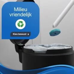 RevoBrush 28x Ocean Breeze Foaming Pads Navulling - WC Borstel Met Houder Vrijstaand -Dagelijkse Benodigdheden Winkel 1200x1200 388