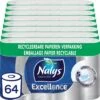 Nalys Excellence Maxi-Vellen Toiletpapier - 5 Lagen - 64 Rollen - Papieren Verpakking 2 Nalys Excellence Maxi-Vellen Toiletpapier - 5 Lagen - 64 Rollen - Papieren Verpakking -Dagelijkse Benodigdheden Winkel 1200x1200 421