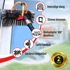 Aquascopic - Telescoopsteel Set Met Borstel - 7,2 Meter 13 Aquascopic - Telescoopsteel Set Met Borstel - 7,2 Meter -Dagelijkse Benodigdheden Winkel 1200x1200 488