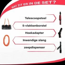 Aquascopic - Telescoopsteel Set Met Borstel - 7,2 Meter 16 Aquascopic - Telescoopsteel Set Met Borstel - 7,2 Meter -Dagelijkse Benodigdheden Winkel 1200x1200 490