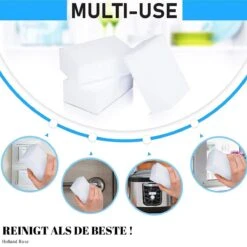 20X Wonderspons - Melamine Spons - Super Spons – Schoonmaakspons - De Beste Vlekkenverwijderaar – Wonder Spons - Schoonmaaktip - Haalt Alle Kleine En Grote Vlekken Weg - Monvelli -Dagelijkse Benodigdheden Winkel 1200x1200 550