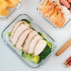 VMCA Glazen Vershoudbakjes Voor Vriezer Oven En Magnetron - 10 Bakjes - Grijs -Dagelijkse Benodigdheden Winkel 1200x1200 578