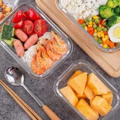 VMCA Glazen Vershoudbakjes Voor Vriezer Oven En Magnetron - 9 Bakjes -Dagelijkse Benodigdheden Winkel 1200x1200 609