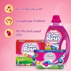 Color Reus Waspoeder Wasmiddel - Voordeelverpakking - 90 Wasbeurten -Dagelijkse Benodigdheden Winkel 1200x1200 81