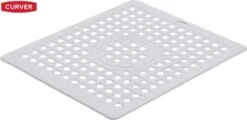 Nieuwkomers 9 Curver Gootsteenmat Rechthoekig - 26x32x1 Cm - Wit