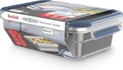 Tefal MasterSeal RVS - Vershouddoos - Rechthoek - 0,8L 29 Tefal MasterSeal RVS - Vershouddoos - Rechthoek - 0,8L -Dagelijkse Benodigdheden Winkel 1200x687 1