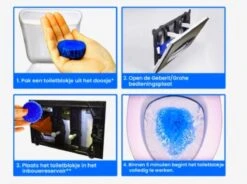 DONGOODS® Toiletblokjes Voor Inbouwreservoirs – WC-blokjes – Toiletblokken In Een Voordeelverpakking – 12 Stuks -Dagelijkse Benodigdheden Winkel 1200x893