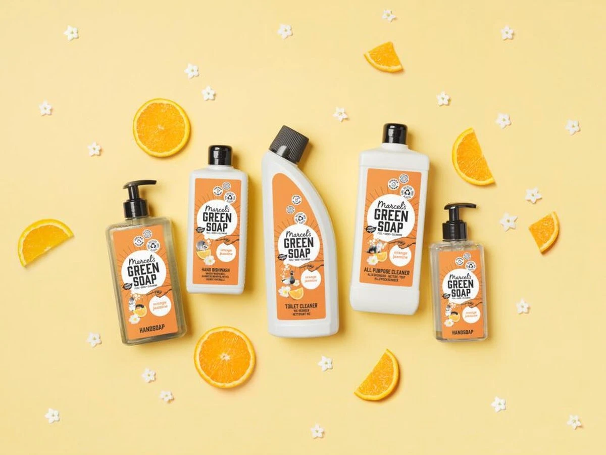 Marcel's Green Soap Toiletreiniger Sinaasappel & Jasmijn - 6 X 750 Ml 11 Marcel's Green Soap Toiletreiniger Sinaasappel & Jasmijn - 6 X 750 Ml - Afbeelding 9