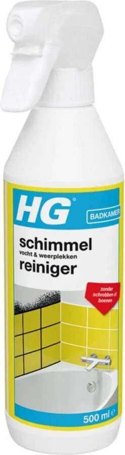 HG Schimmelreiniger - 500ml - De NR 1 Schimmelverwijderaar - Vernietigt De Hardnekkigste Schimmel - Geschikt Voor De Badkamer, Tegel-, Siliconenvoegen, Stucwerk 7 HG Schimmelreiniger - 500ml - De NR 1 Schimmelverwijderaar - Vernietigt De Hardnekkigste Schimmel - Geschikt Voor De Badkamer, Tegel-, Siliconenvoegen, Stucwerk -Dagelijkse Benodigdheden Winkel 331x1200 1