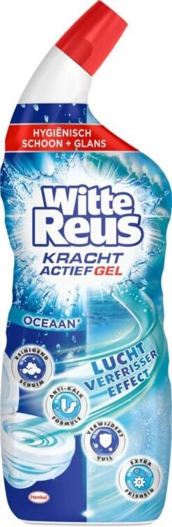 Witte Reus Toiletreiniger - Kracht Actief Gel Oceaan - Voordeelverpakking 10 X 700ml -Dagelijkse Benodigdheden Winkel 393x1200 1