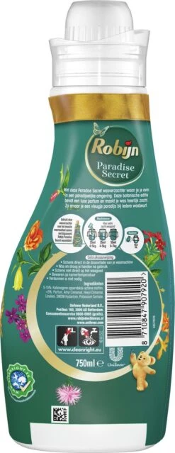 Robijn Collections Paradise Secret Wasverzachter - 8 X 30 Wasbeurten - Voordeelverpakking 12 Robijn Collections Paradise Secret Wasverzachter - 8 X 30 Wasbeurten - Voordeelverpakking -Dagelijkse Benodigdheden Winkel 464x1200 1