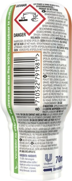Cif CleanBoost Power & Shine Keuken Ecorefill Capsules - 10 X 70 Ml - Voordeelverpakking -Dagelijkse Benodigdheden Winkel 478x1200 1