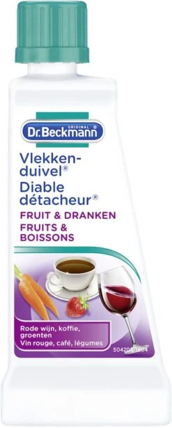 Dr. Beckmann Vlekkenduivel Fruit & Dranken 50 Ml -Dagelijkse Benodigdheden Winkel 483x1200
