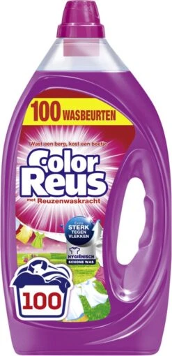 2x Witte Reus Vloeibaar Wasmiddel Color Reus 5 Liter -Dagelijkse Benodigdheden Winkel 581x1200