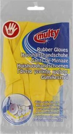 Multy Luxe Huishoudhandschoenen Maat M - Natuurlatex Met Katoenen Vlokvoering - Anti Slip - Rubberen Handschoenen - Waterdicht - Natuurlijk Latex - Maat M 12 Multy Luxe Huishoudhandschoenen Maat M - Natuurlatex Met Katoenen Vlokvoering - Anti Slip - Rubberen Handschoenen - Waterdicht - Natuurlijk Latex - Maat M -Dagelijkse Benodigdheden Winkel 653x1200