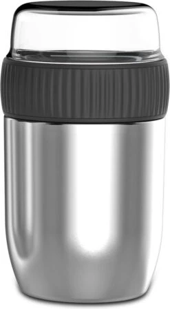 Coninx Thermos Lunchbox - Muesli Beker To Go - Isoleer Lunchpot - Yoghurtbeker To Go - Mueslibeker 840ml (600ml+240ml) - RVS -Dagelijkse Benodigdheden Winkel 660x1200 1