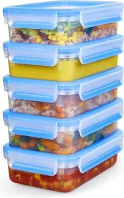 Tefal MasterSeal Fresh Mealprep Set - 5 X 800ml - Blauw -Dagelijkse Benodigdheden Winkel 752x1200