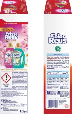 Color Reus Waspoeder Wasmiddel - Voordeelverpakking - 90 Wasbeurten -Dagelijkse Benodigdheden Winkel 764x1200