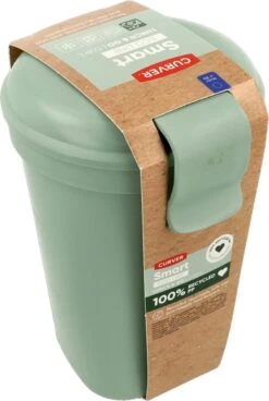 Curver Lunch & Go Beker - Magnetronbestendig - Lunchbeker – Muesli Beker - Soepbeker - Yoghurt Beker To Go – LunchBox - KoffieBeker - Salade Lunchbox - 0,6l – Groen -Dagelijkse Benodigdheden Winkel 805x1200 1