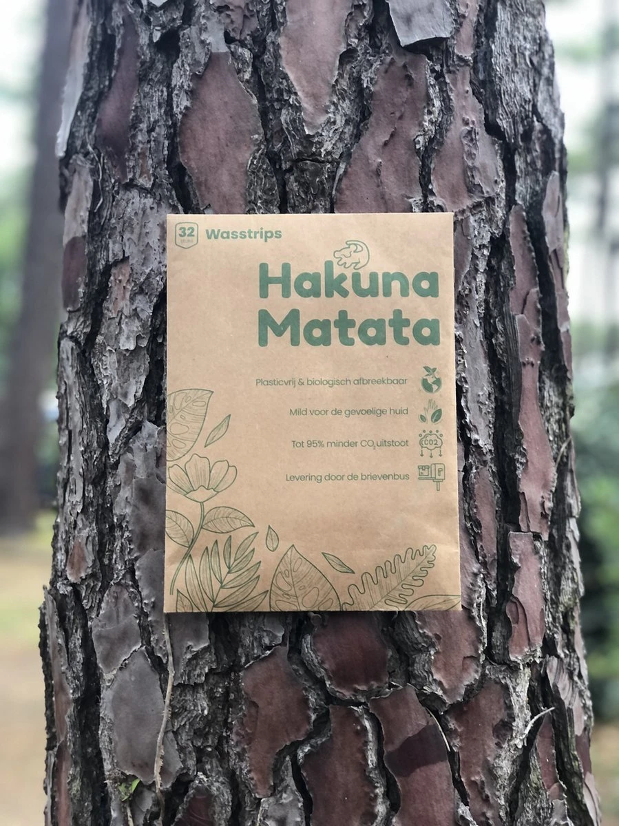 Hakuna Matata Wasmiddel 96 - Compressed - Wasstrips - Voordeelverpakking - Eco Wasmiddel Wit En Kleur - Laundry Strips 7 Hakuna Matata Wasmiddel 96 - Compressed - Wasstrips - Voordeelverpakking - Eco Wasmiddel Wit En Kleur - Laundry Strips - Afbeelding 5