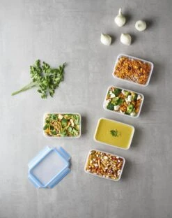 Tefal MasterSeal Fresh Mealprep Set - 5 X 800ml - Blauw -Dagelijkse Benodigdheden Winkel 950x1200