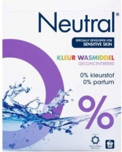 Neutral Kleur Waspoeder - 45 Wasbeurten -Dagelijkse Benodigdheden Winkel 962x1200