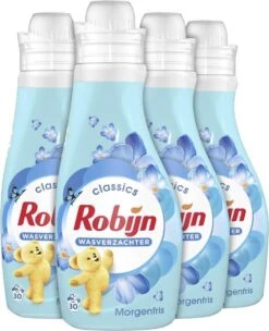 Robijn Classics Morgenfris Wasverzachter - 4 X 30 Wasbeurten - Voordeelverpakking -Dagelijkse Benodigdheden Winkel 976x1200